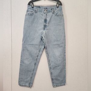 Levi's 550 Vintage Slim Fit Tapered Leg Mom Jeans High Rise Size 14 Miss